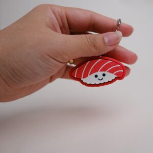 Krúttleg Sushi Fidget Lyklakippa