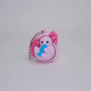 Axolotl Fidget Keychain – 3D Printed