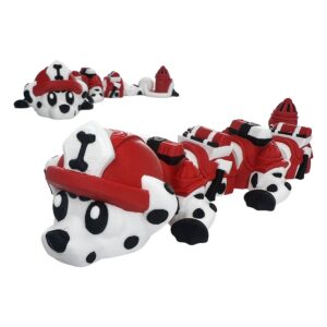 Alternative view of Mini Dalmatian Firefighter Dragon