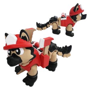 Alternative view of Firefighter German Shepherd