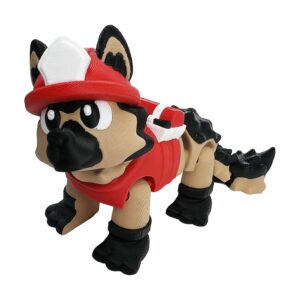 Firefighter German Shepherd