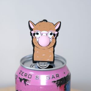 Bubble Gum Llama Soda Can Opener